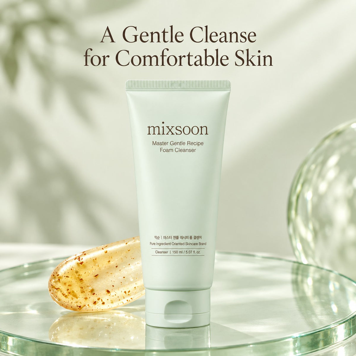 Mixsoon - mousse nettoyante douce Master Recipe 150ml