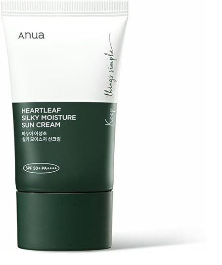 Anua - heartleaf crème solaire hydratante