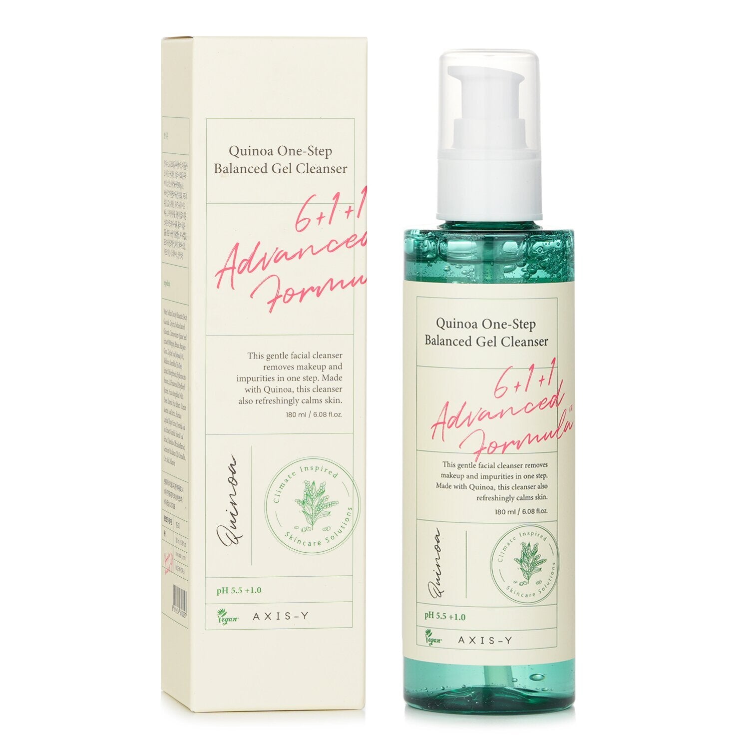 Axis-Y - gel nettoyant quinoa one step 180ml