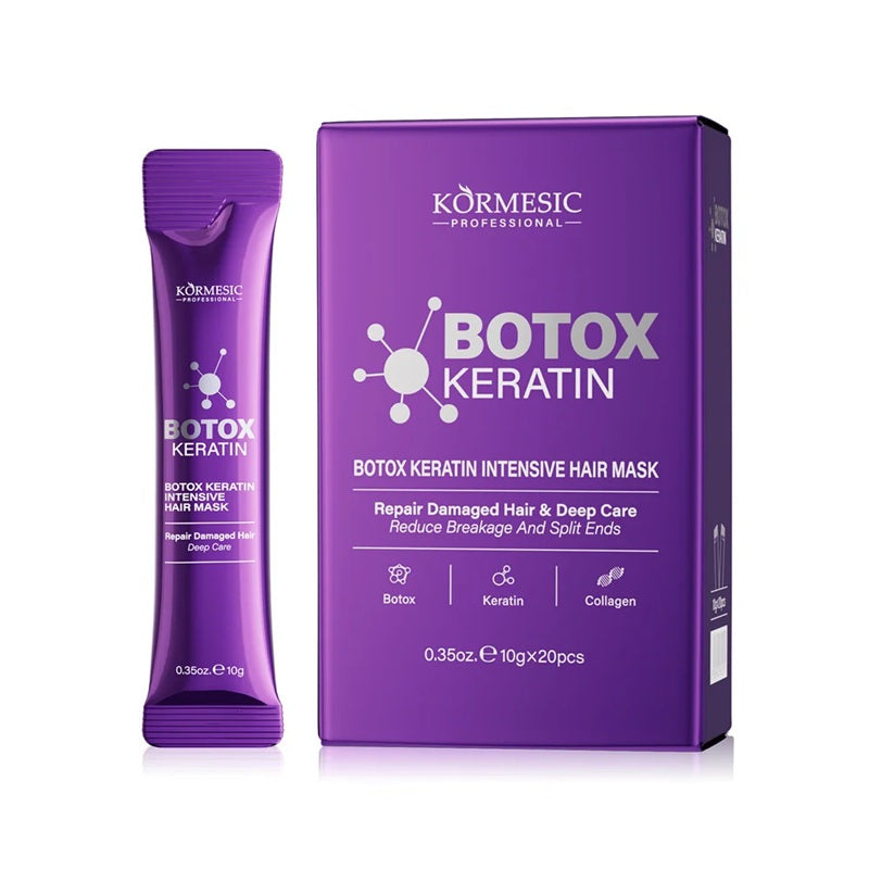 Botox Keratin masque cheveux magique - 20 pièces