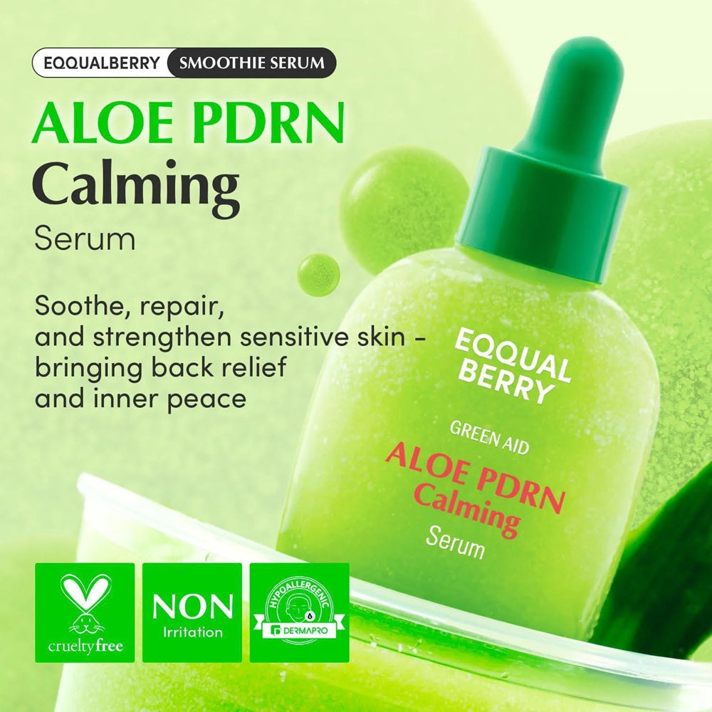 Eqqualberry - Soothing serum with aloe and PDRN 30ml
