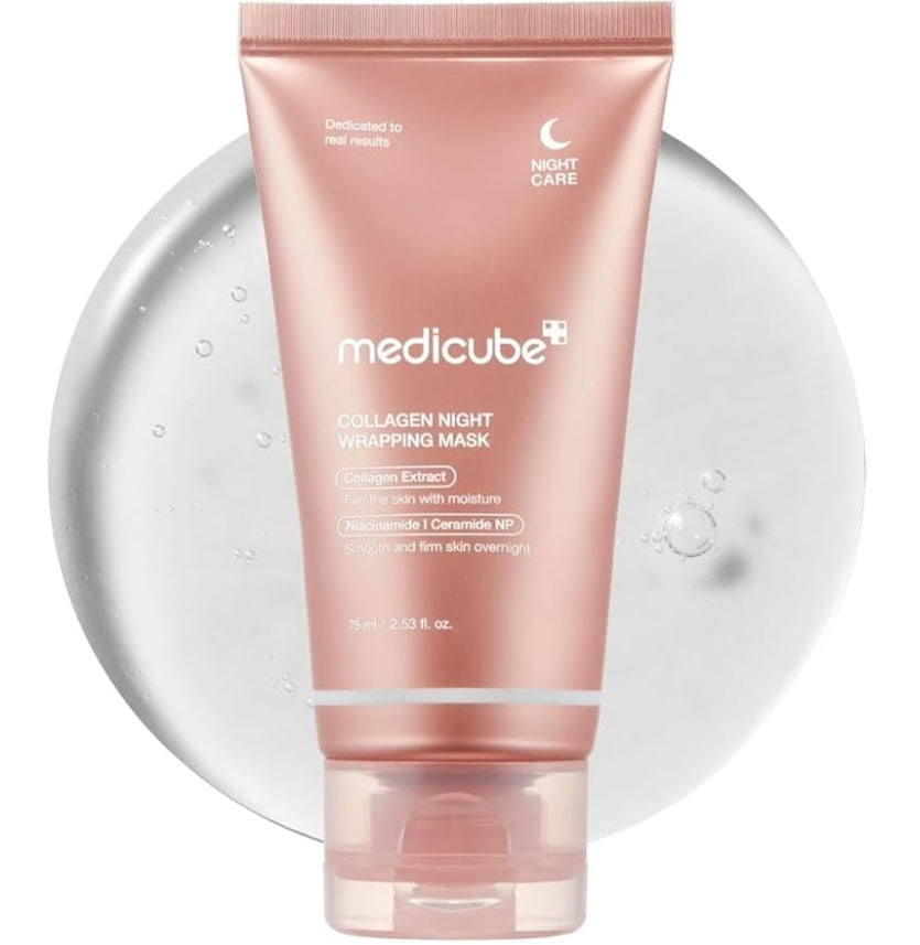 Medicube - masque de nuit enveloppant au collagène