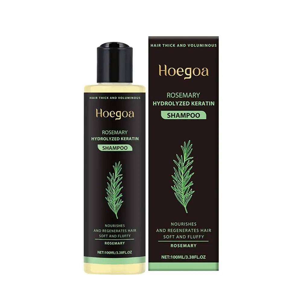 Hoegoa - shampoing hydrolysé à la kératine au romarin