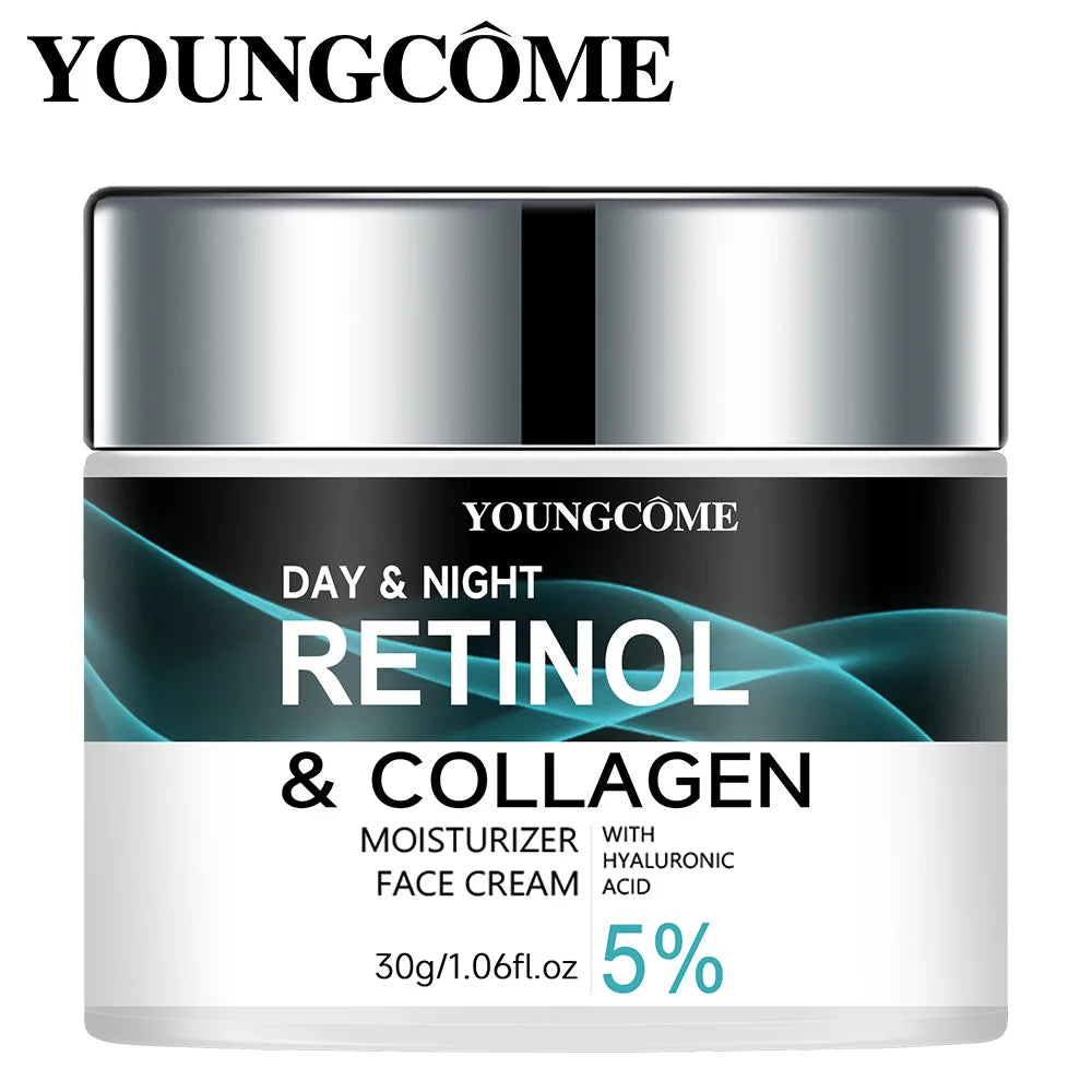 Youngcome Crème au collagène rétinol non parfumée pour le visage
