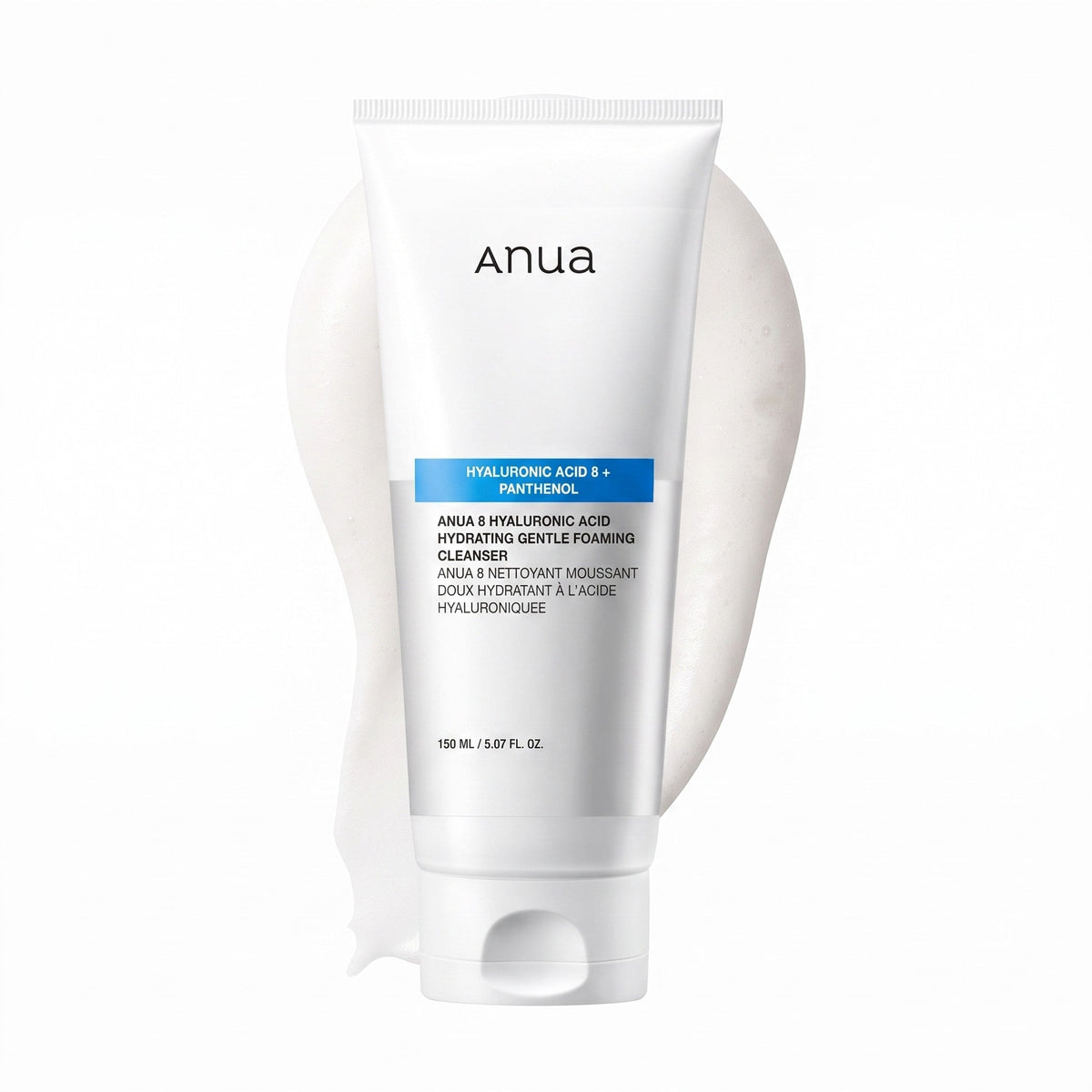 Anua - nettoyant moussant doux 8 acides hyaluroniques, 150ml - Rosalinaboutique
