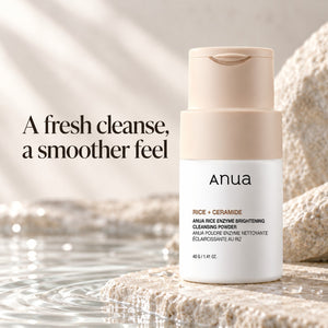 Anua - poudre nettoyante éclat aux enzymes de riz