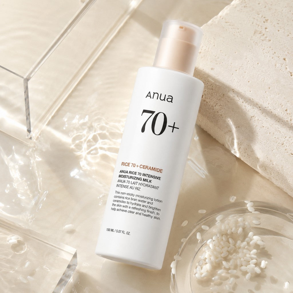 Anua - lait hydratant intense Rice 70, 150ml