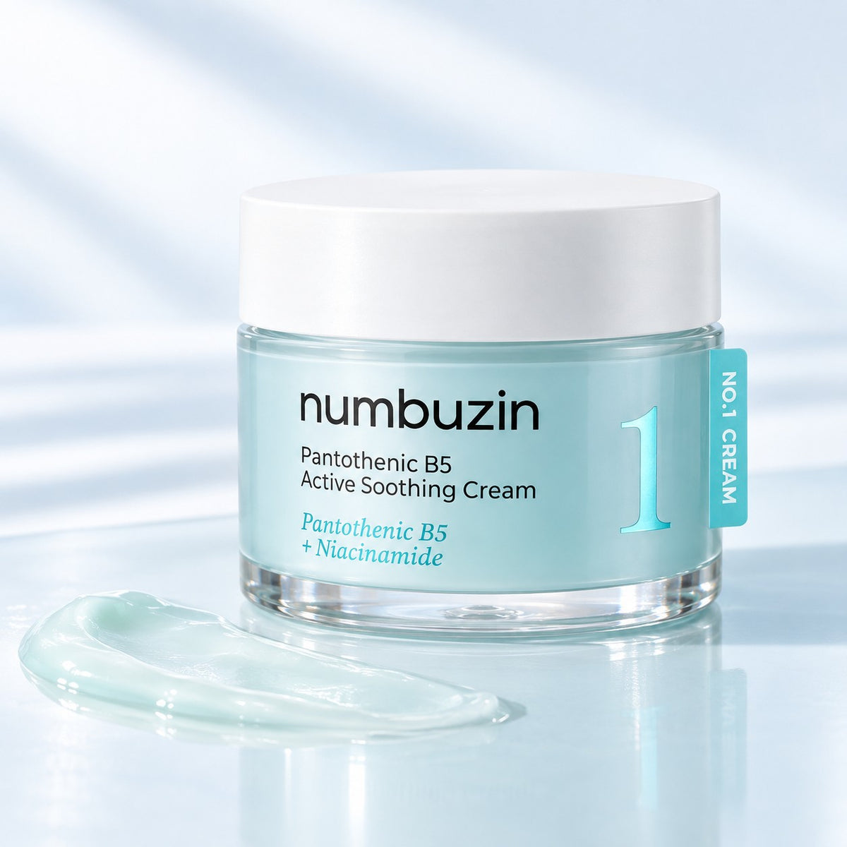 Numbuzin - No.1 Crème apaisante active B5 à l'acide pantothénique 80ml