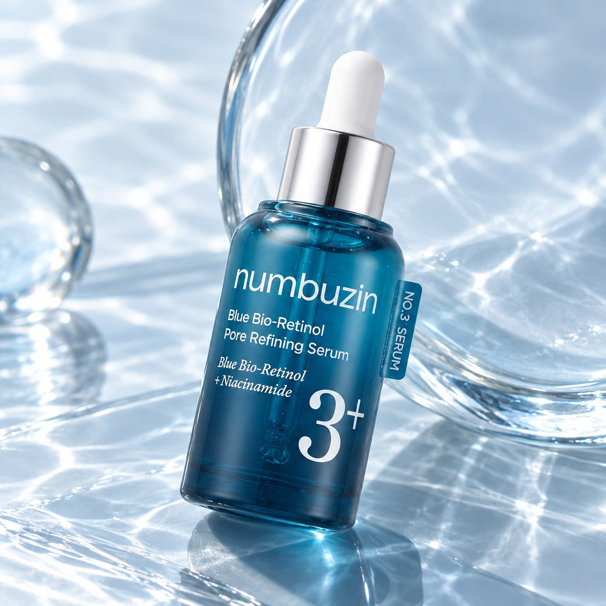 Numbuzin - No.3 Sérum affinant pores au bio-rétinol bleu 30ml