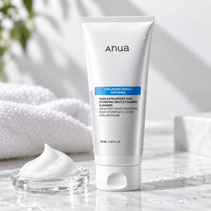 Anua - nettoyant moussant doux 8 acides hyaluroniques, 150ml