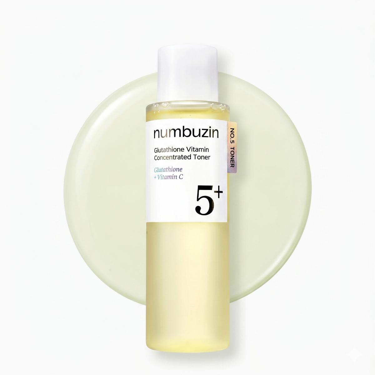 Numbuzin - No.5 Lotion tonique concentrée vitaminée au glutathion 200ml