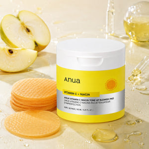 Anua - tampons anti-imperfections vitamine C et niacine, 60 tampons