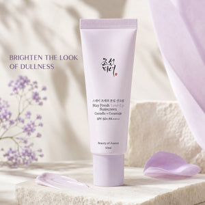 Beauty of Joseon - crème solaire Stay Fresh Tone Up centella + céramide violette, 50ml