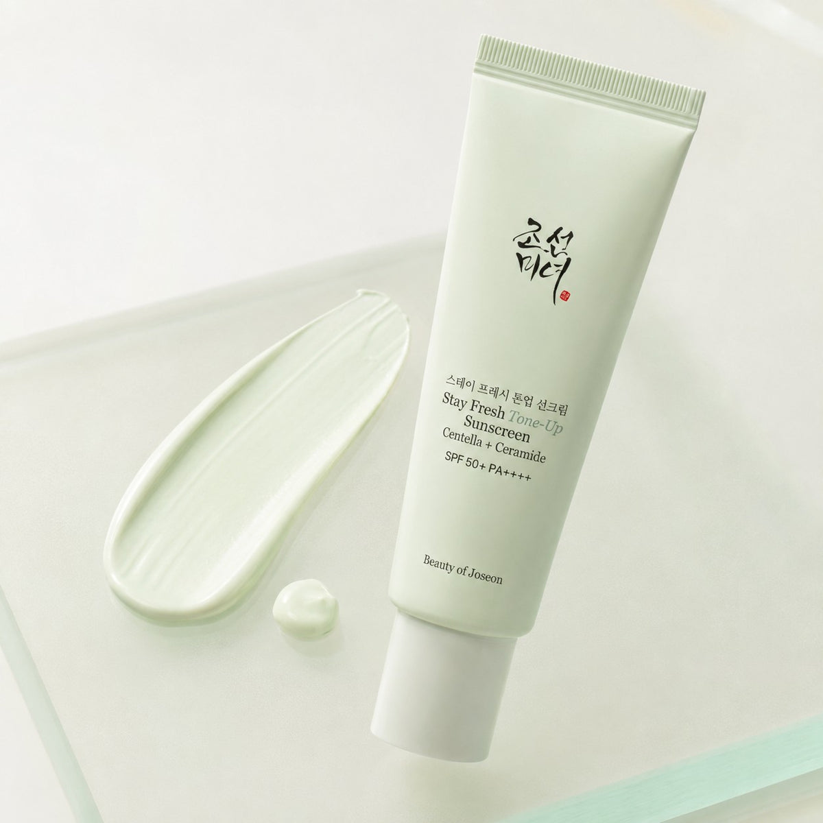 Beauty of Joseon - crème solaire Stay Fresh Tone Up centella + céramide verte, 50ml