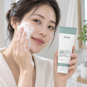 Anua - mousse nettoyante hydratante à l'acide succinique Heartleaf, 150ml