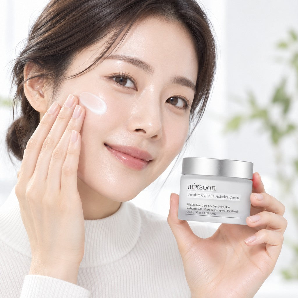 Mixsoon - crème premium à la centella asiatica 50ml