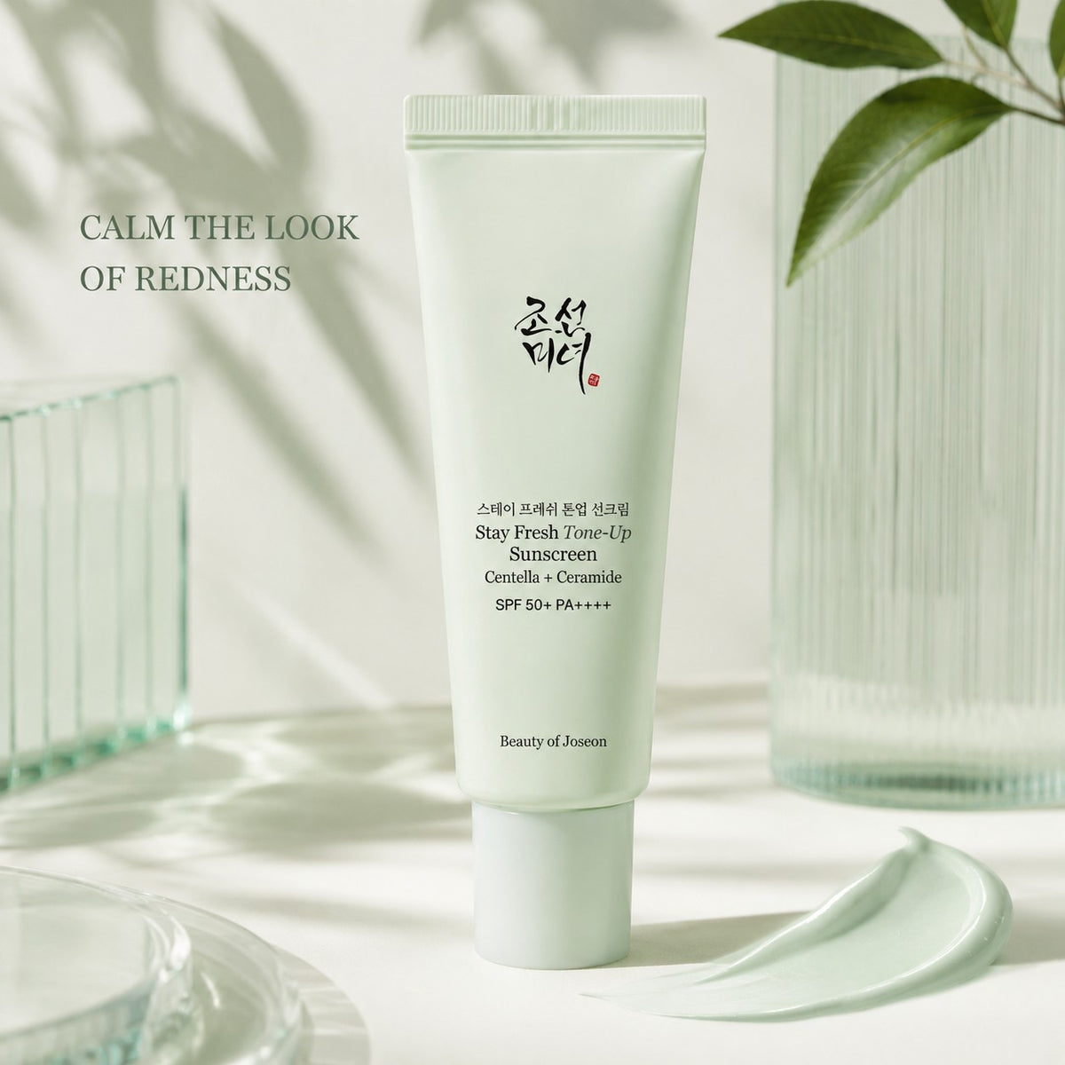 Beauty of Joseon - crème solaire Stay Fresh Tone Up centella + céramide verte, 50ml