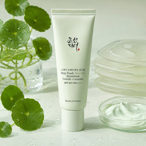 Beauty of Joseon - crème solaire Stay Fresh Tone Up centella + céramide verte, 50ml