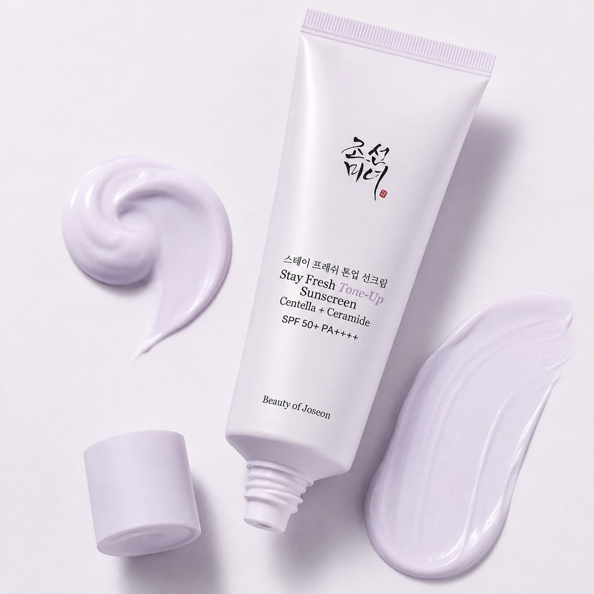 Beauty of Joseon - crème solaire Stay Fresh Tone Up centella + céramide violette, 50ml