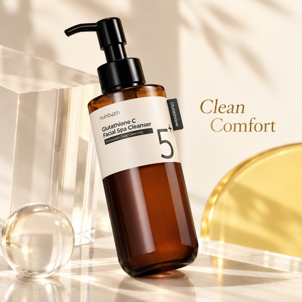 Numbuzin - No.5 Nettoyant visage Spa au glutathion C 200ml