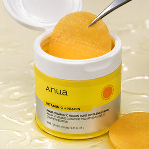 Anua - tampons anti-imperfections vitamine C et niacine, 60 tampons