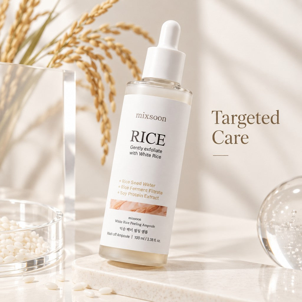 Mixsoon - ampoule exfoliante au riz blanc 100ml