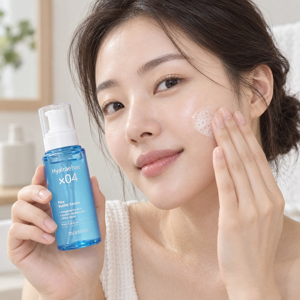Mixsoon - sérum moussant pour les pores Hyalraebae 70ml