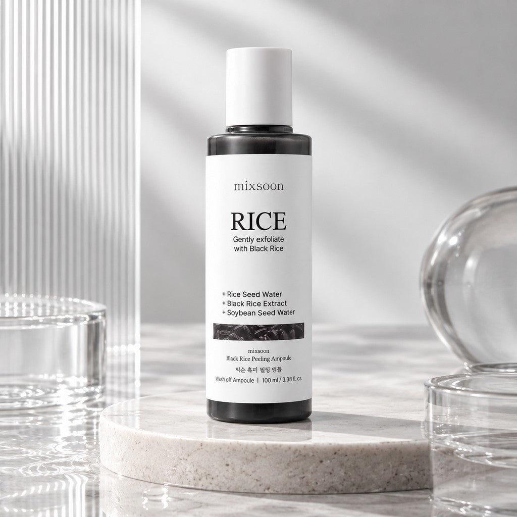 Mixsoon - ampoule exfoliante au riz noir 100ml