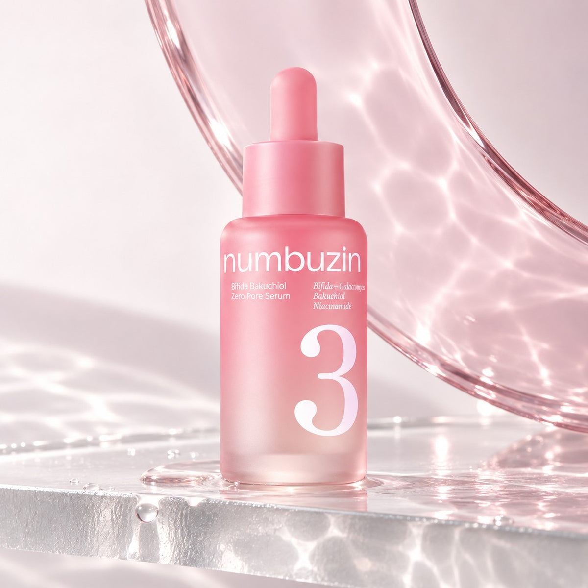 Numbuzin - No.3 Sérum zéro pore Bifida Bakuchiol 30ml