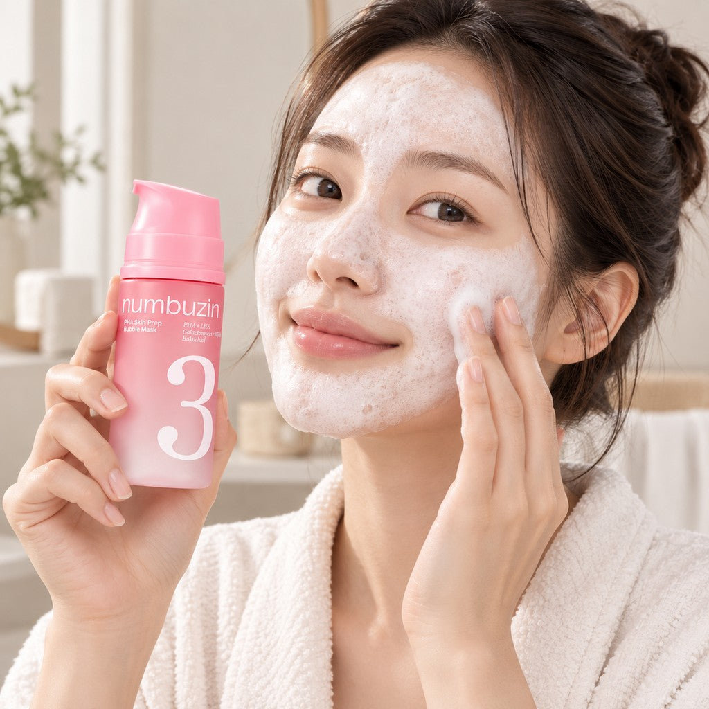 Numbuzin - No.3 Masque à bulles préparateur PHA 90ml