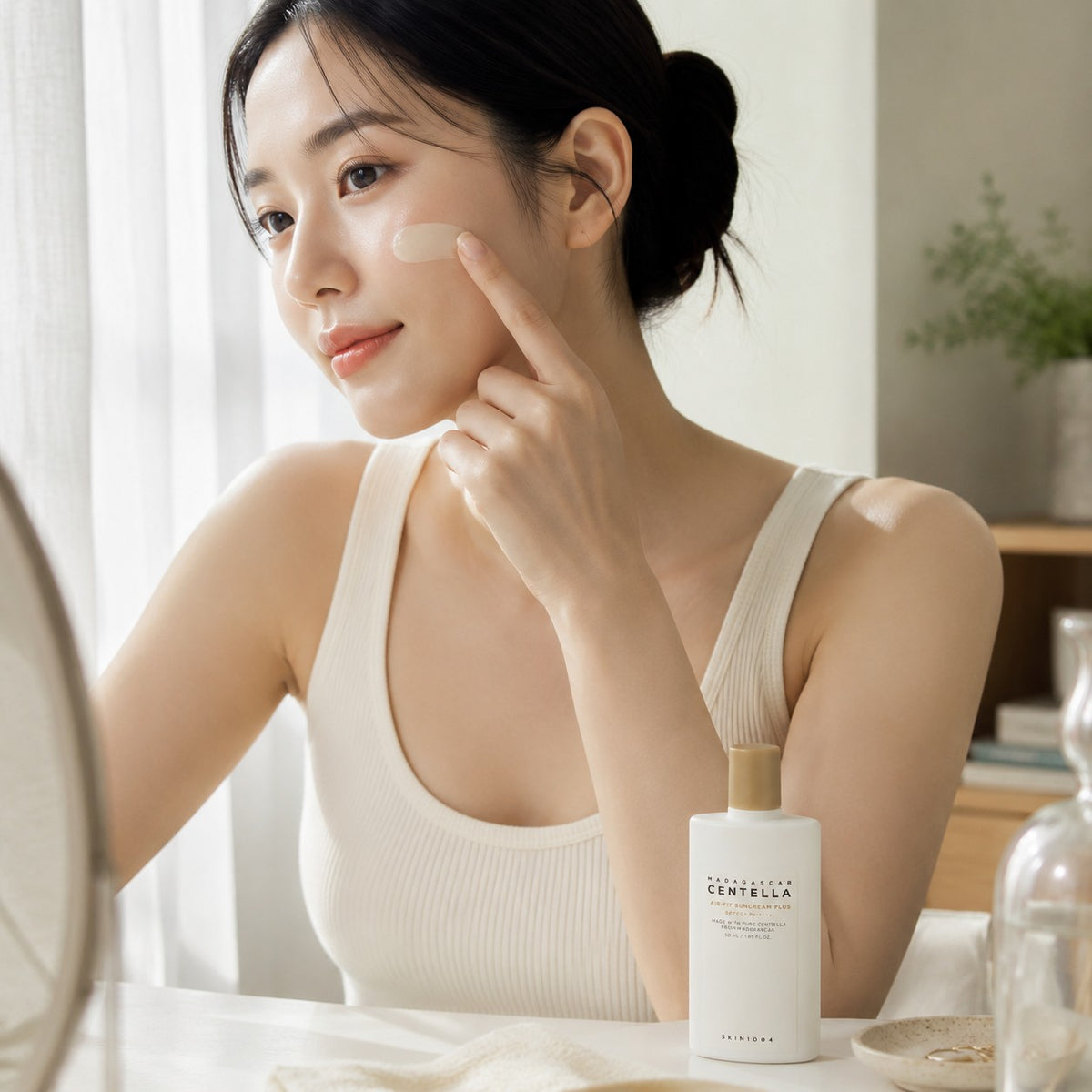 SKIN1004 - crème solaire Air-Fit Plus FPS 50+ PA++++, 50ml