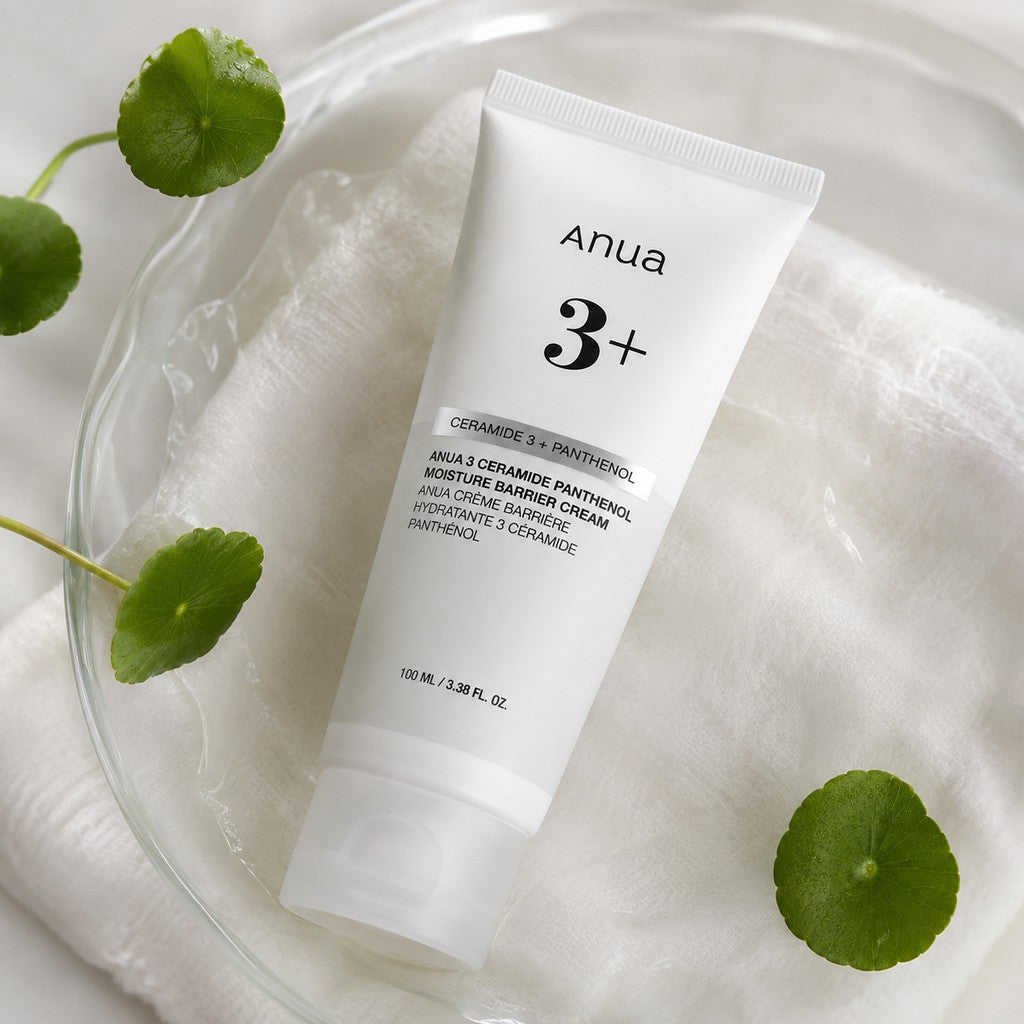 Anua - crème barrière hydratante 3 céramides et panthénol, 100ml