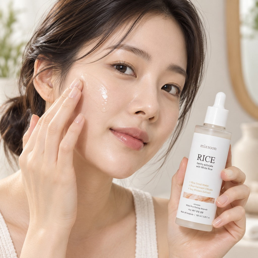 Mixsoon - ampoule exfoliante au riz blanc 100ml