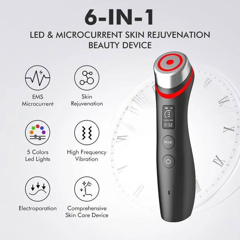 Soins pour la peau - Appareil LED coréen Age Booster Pro 6 en 1