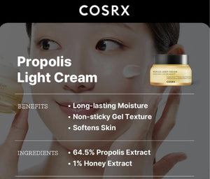 COSRX - full fit propolis crème légère 65 ml