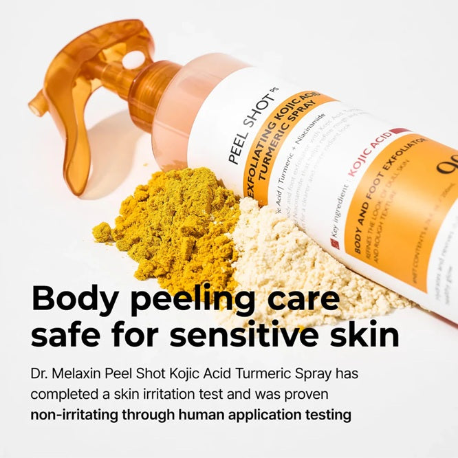Dr. Melaxin - radiance skincare set for luminous skin, including a facial cleanser, eye patches, and a body spray
