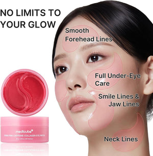 Medicube - Caffeine PDRN Pink Collagen Eye Patches