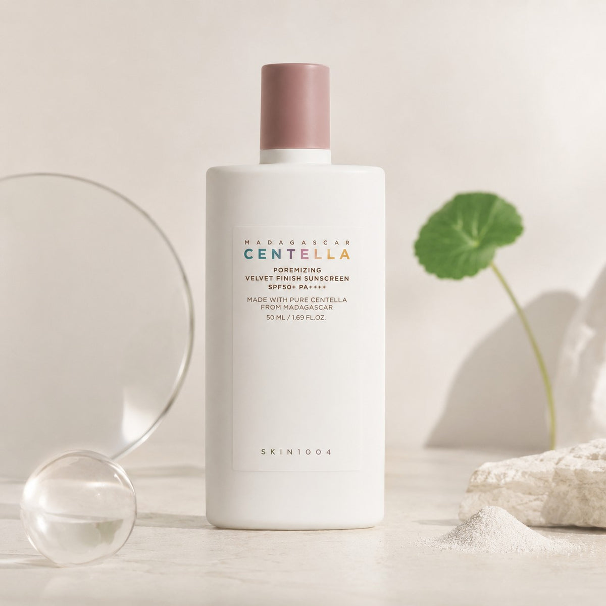 SKIN1004 - crème solaire fini velours Poremizing FPS 50+ PA++++, 50ml
