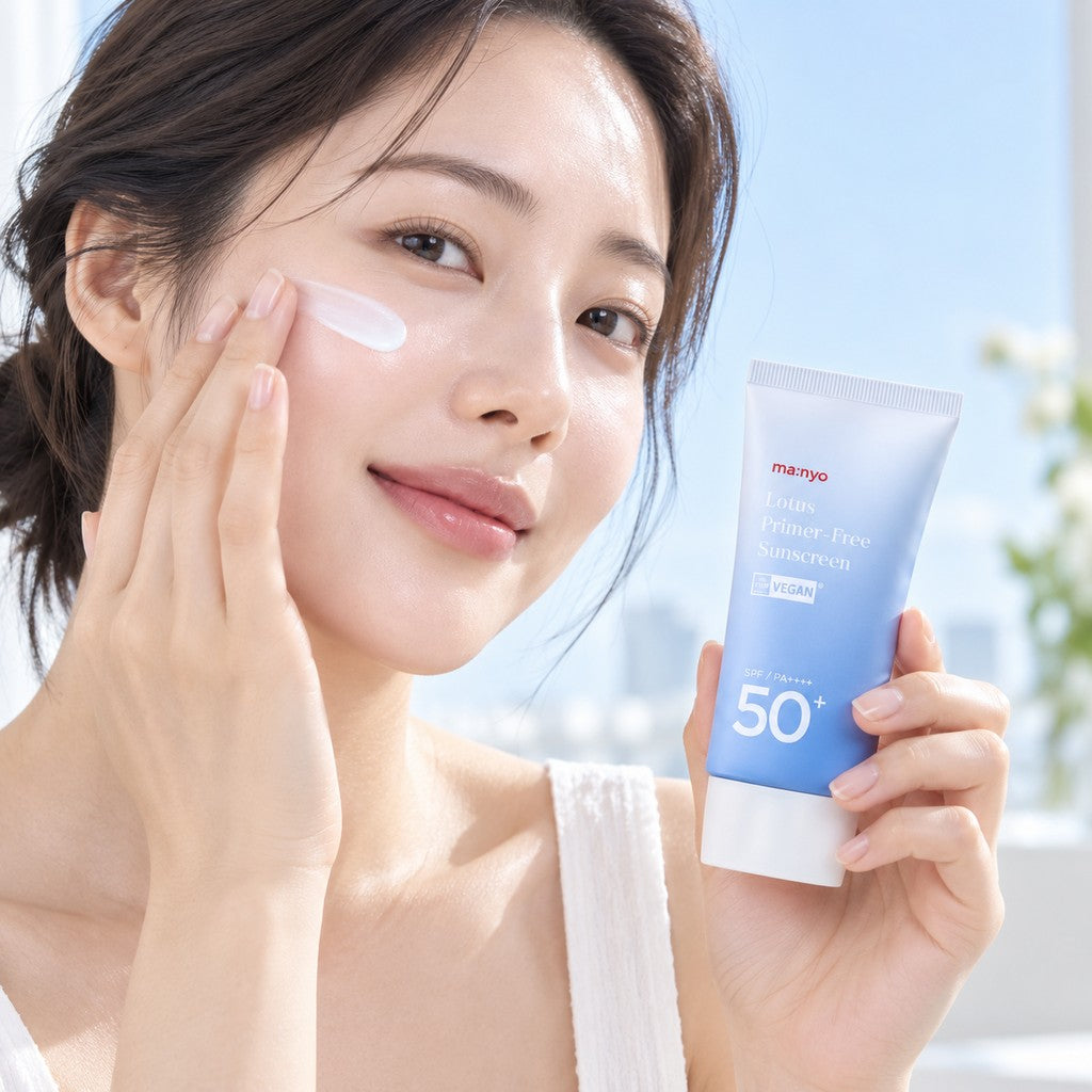 Ma:nyo - lotus primer-free sunscreen 50ml