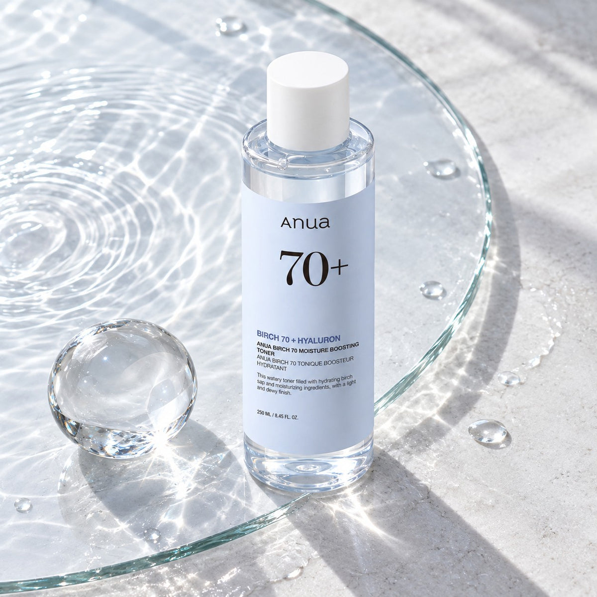Anua - lotion tonique hydratante Birch 70, 250ml
