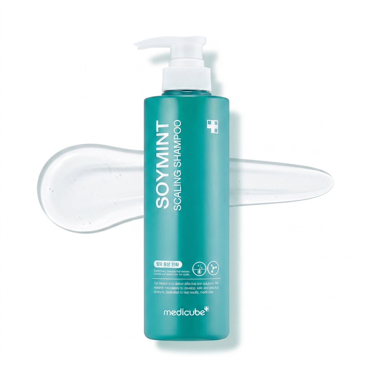Medicube - shampoing anti-calcaire Soymint 490ml