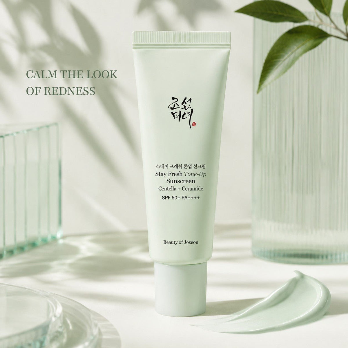 Beauty of Joseon - crème solaire Stay Fresh Tone Up centella + céramide verte, 50ml - Rosalinaboutique