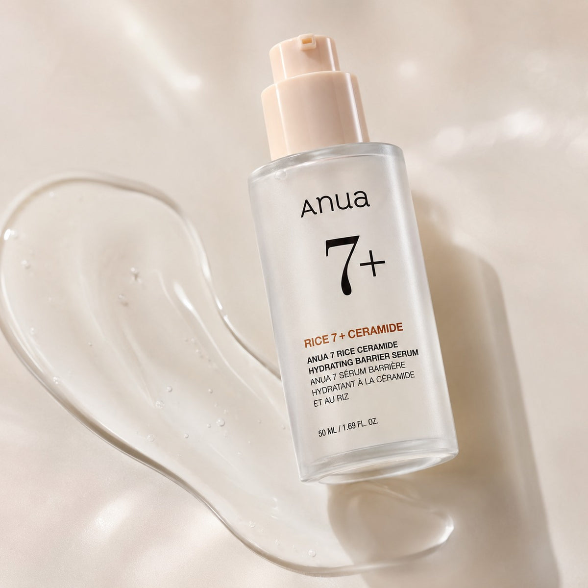 Anua - sérum barrière hydratant 7 céramides de riz, 50ml