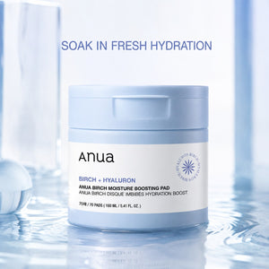 Anua - tampons hydratants Birch, 70 tampons