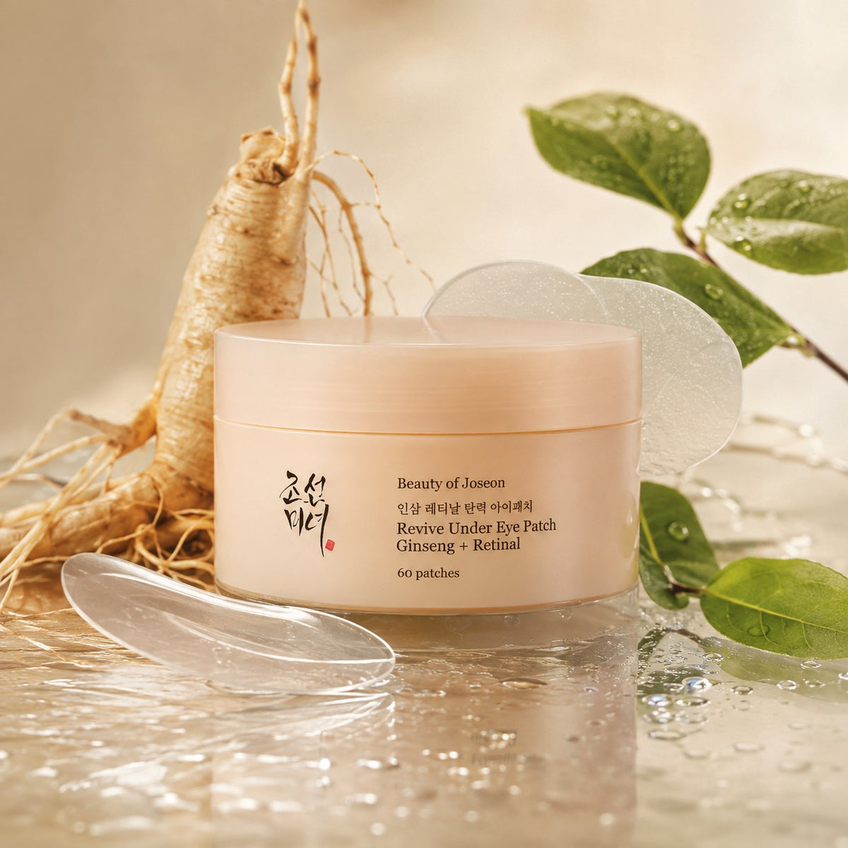 Beauty of Joseon - patchs contour des yeux Revive ginseng + rétinal, 60 patchs