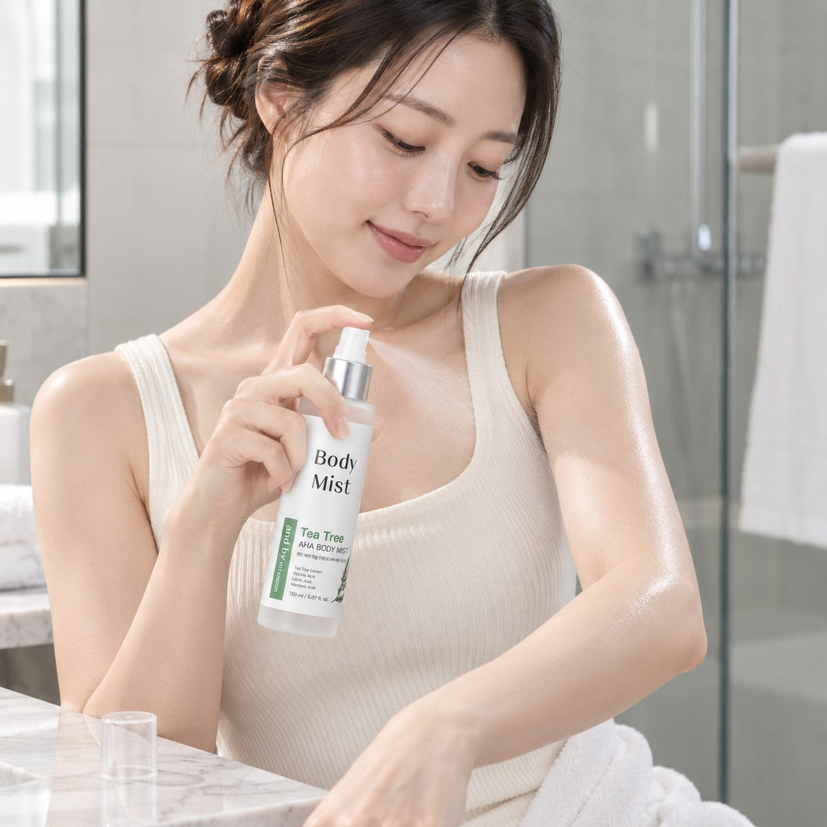 Mixsoon - brume pour le corps tea tree AHA 150ml
