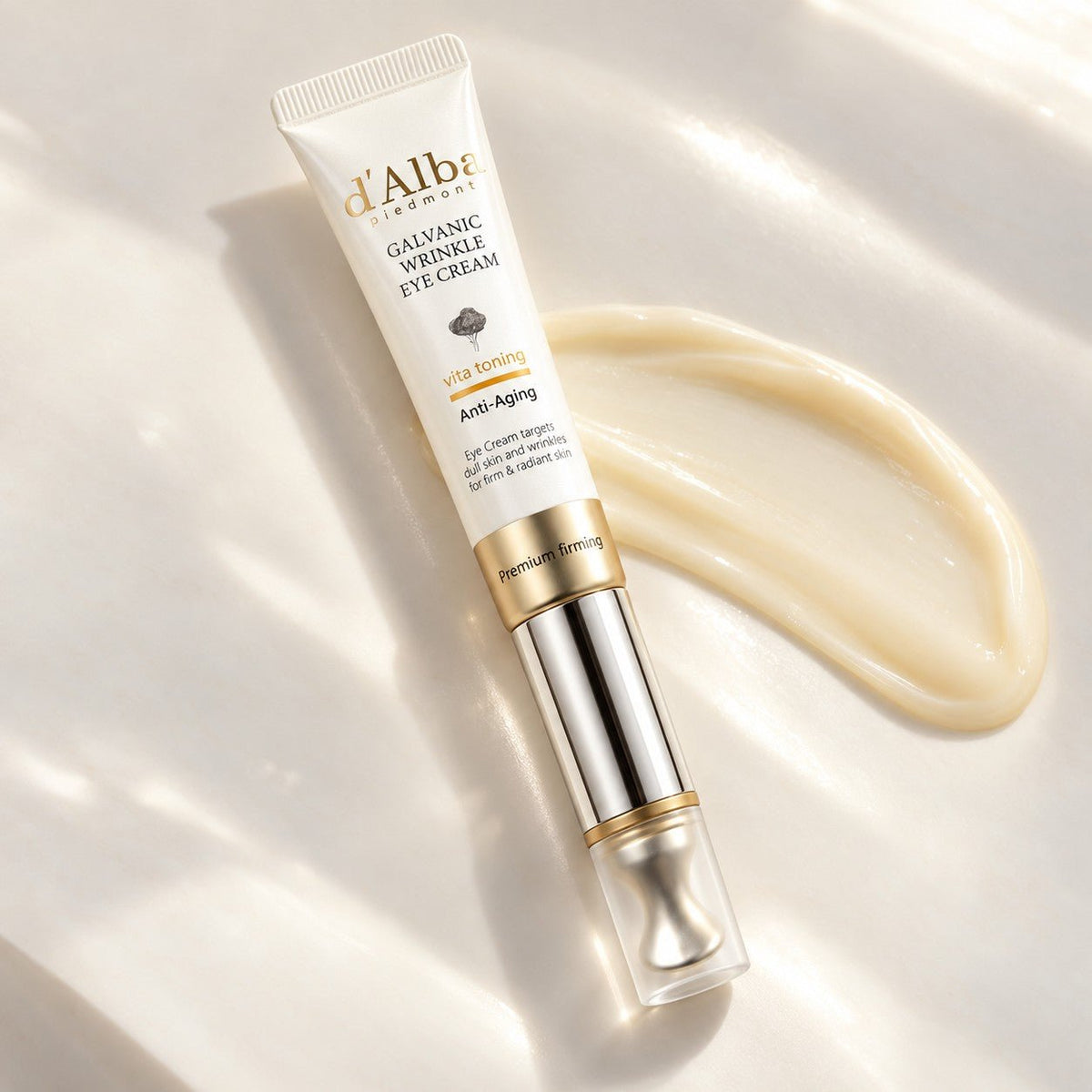 d'Alba Piemont - crème contour des yeux tonifiante Galvanic Vita15ml - Rosalinaboutique