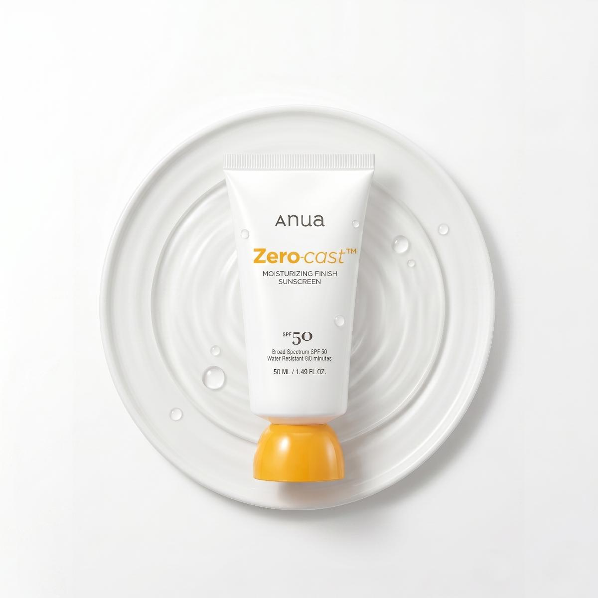Anua - écran solaire hydratant Zero-Cast FPS 50, 50ml