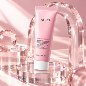 Anua - écran solaire teinté Peach Niacin UV Tone Up 01 Pêche fondante, 50ml