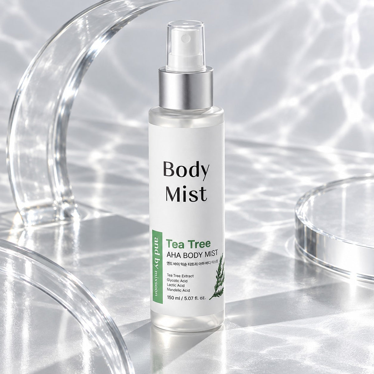 Mixsoon - brume pour le corps tea tree AHA 150ml